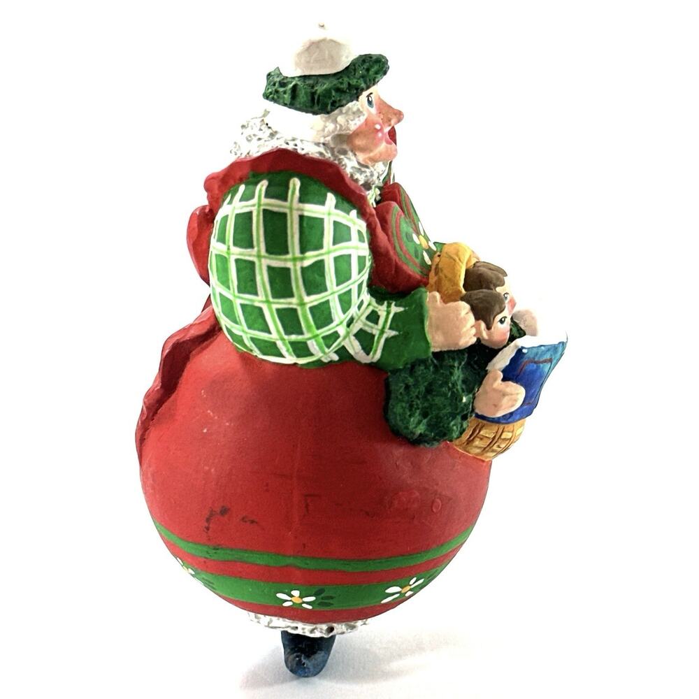 Vintage Dept 56 Christmas Ornament Angel Children Photo Album Family Memory 5” - Picture 5 of 9
